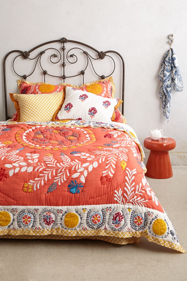Zocalo Embroidered Quilt #1