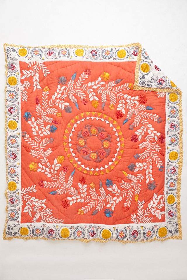 Zocalo Embroidered Quilt #4