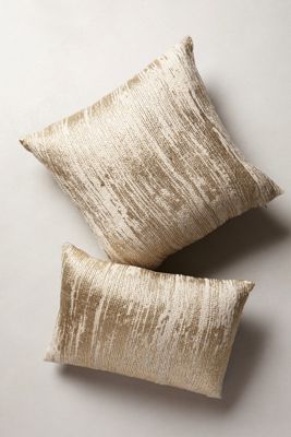 Plaited Metallics Pillow