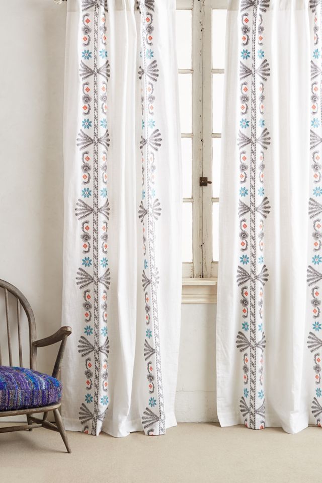 Langley Embroidered Curtain