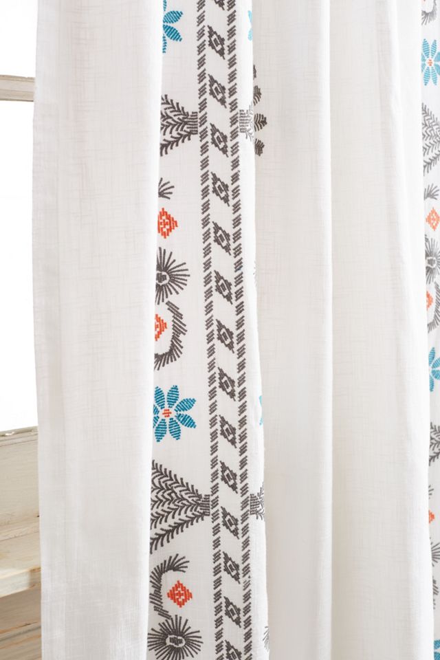 Langley Embroidered Curtain #3