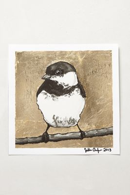 Gilded Bird Print 