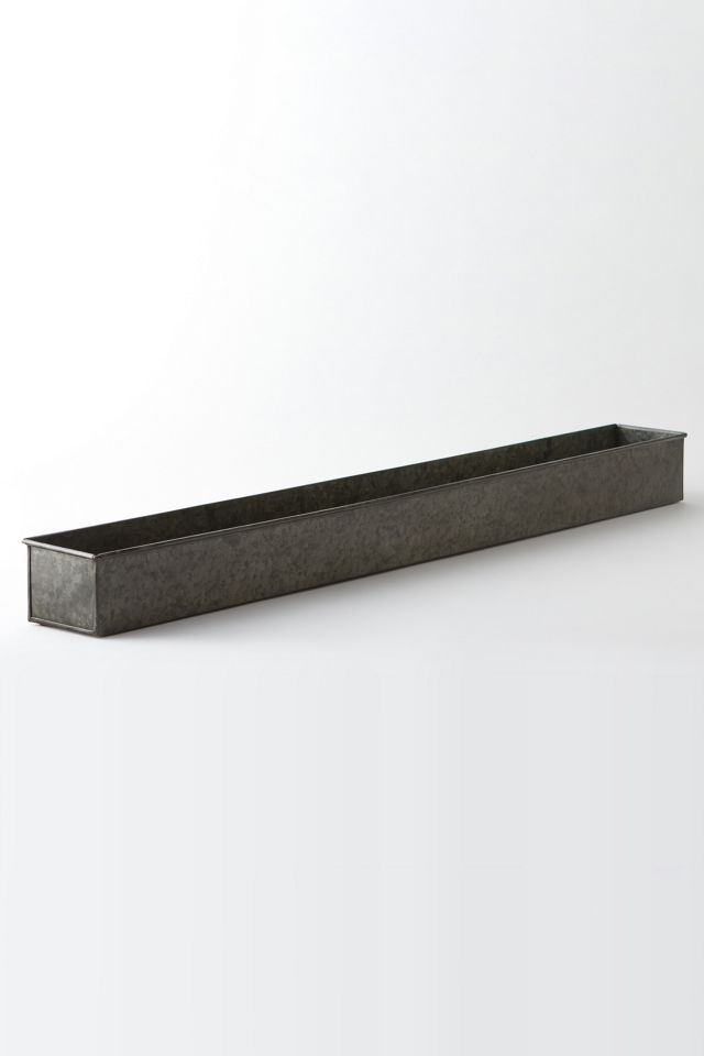 Habit + Form Trough, Dark Zinc #1