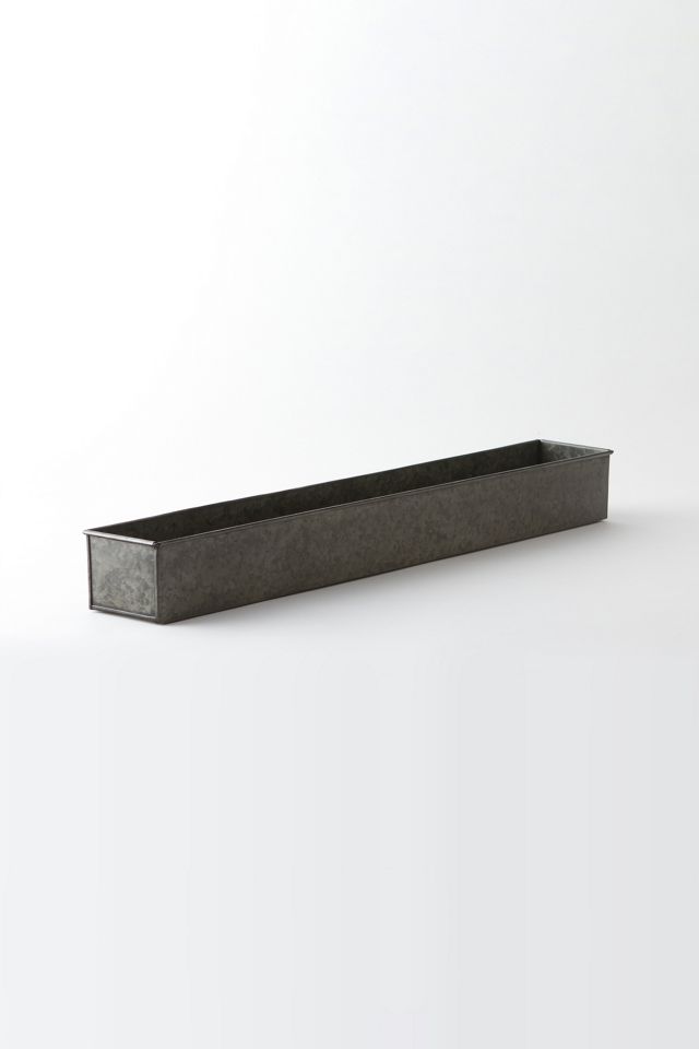 Habit + Form Trough, Dark Zinc #2
