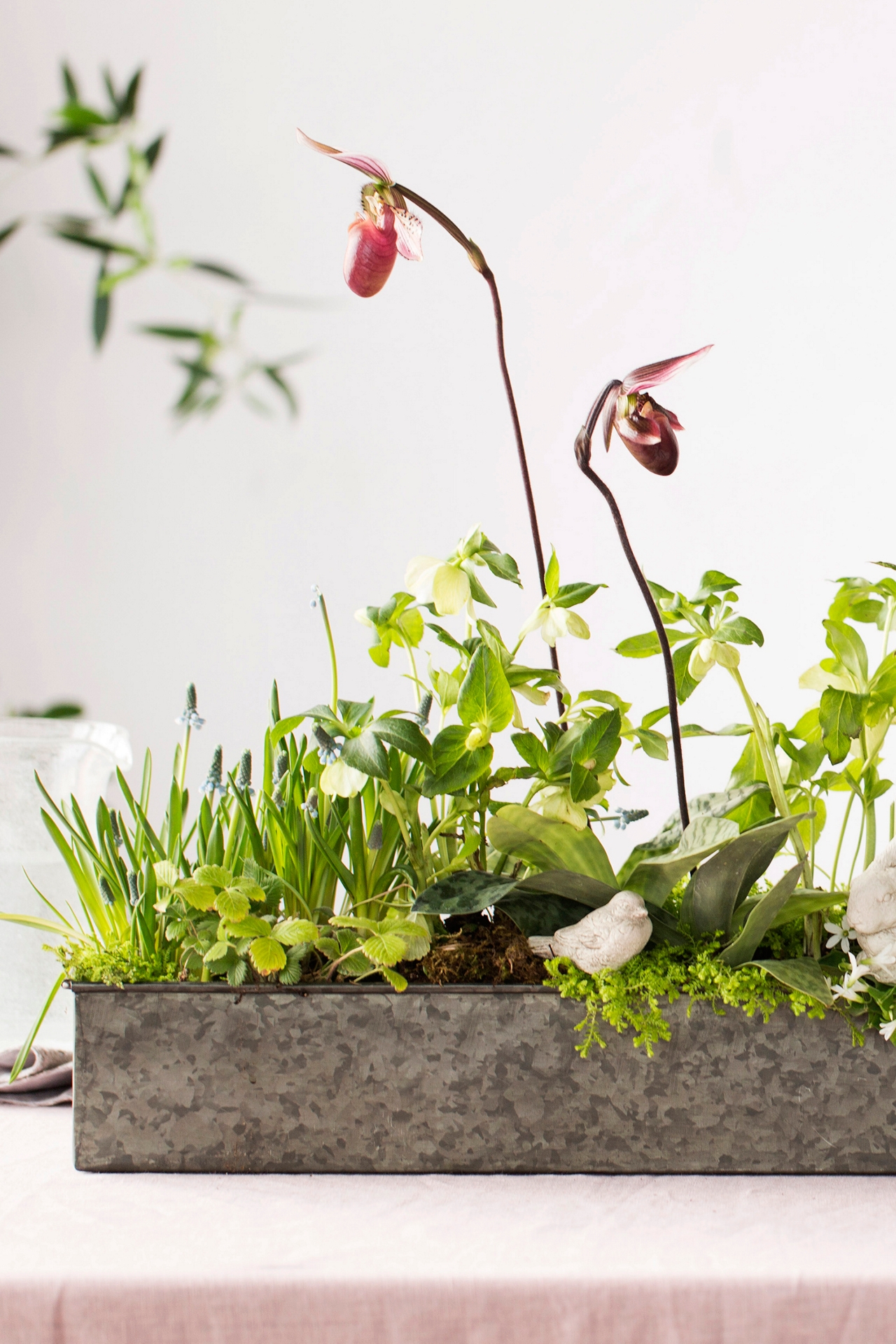 Habit + Form Trough, Dark Zinc