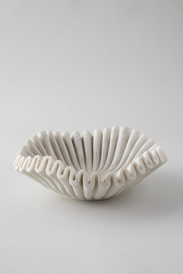 Ruffled Marble Bowl #5
