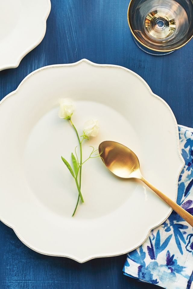 Lotus Dinner Plate #4