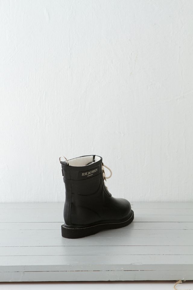 Ilse Jacobsen Laced Rain Boot, Short #1