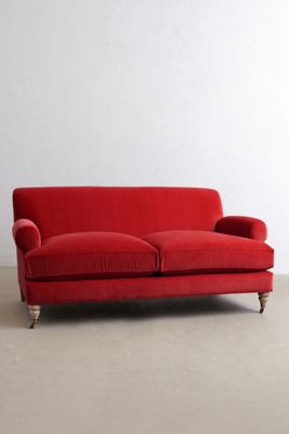 Velvet Willoughby Settee, Wilcox