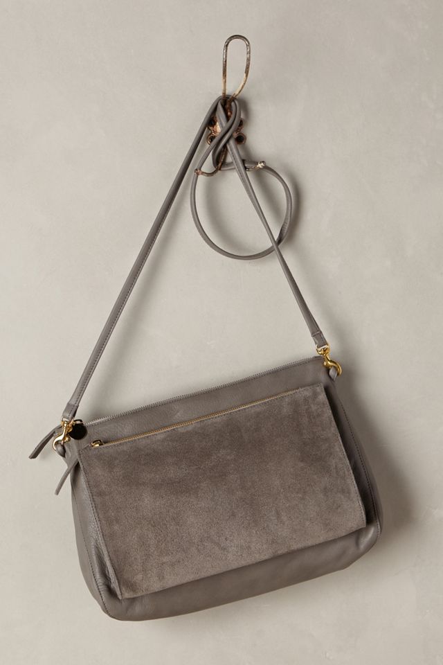 Gray Suede GoSee Bag