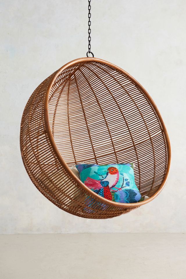 Anthropologie best sale swing chair