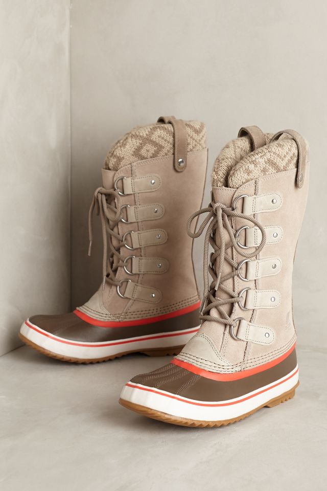 Sorel store knit boots