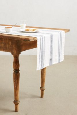 Idyllic Stripe Table Runner