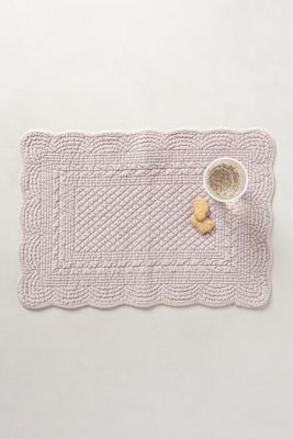 Scalloped Velvet Placemats