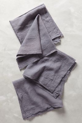 Rustic Linen Napkin Set
