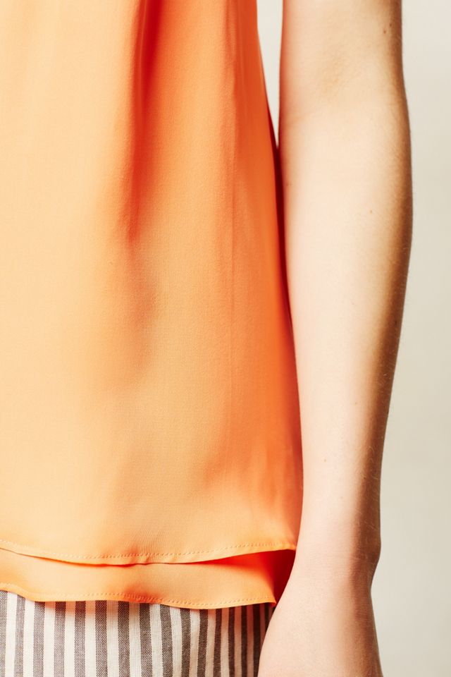 Fluttered Silk Cami #5