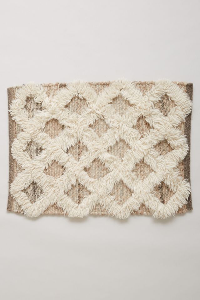 Lattice Flokati Rug #2