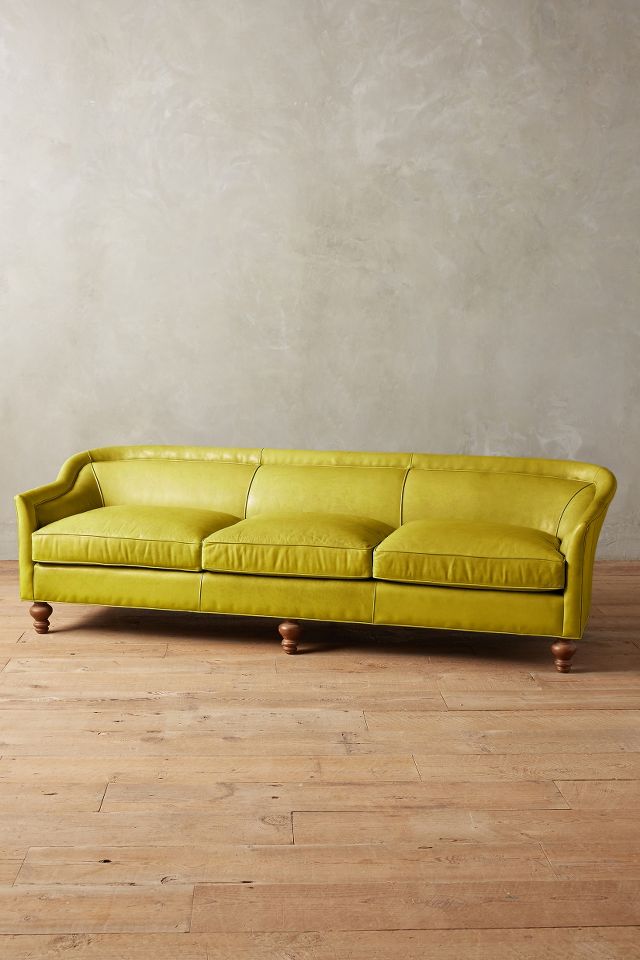 Premium Leather Holloway Sofa Anthropologie