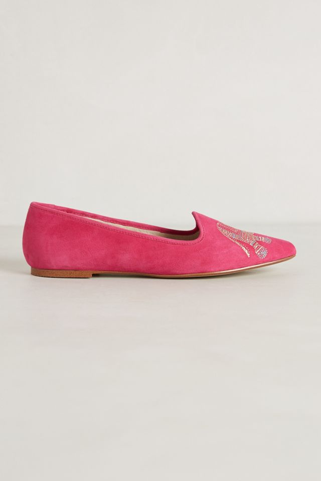 Embroidered Elephant Loafers #2