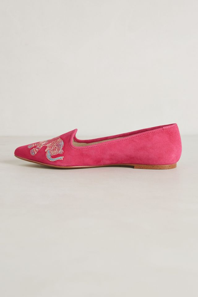 Embroidered Elephant Loafers #3