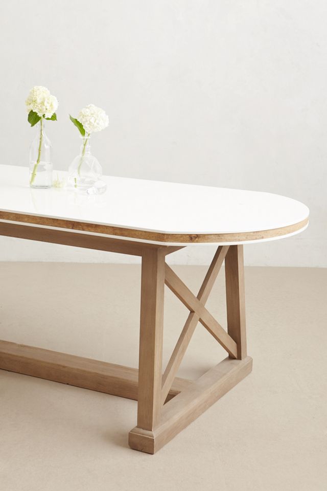 Lacquered Farmhouse Table #3