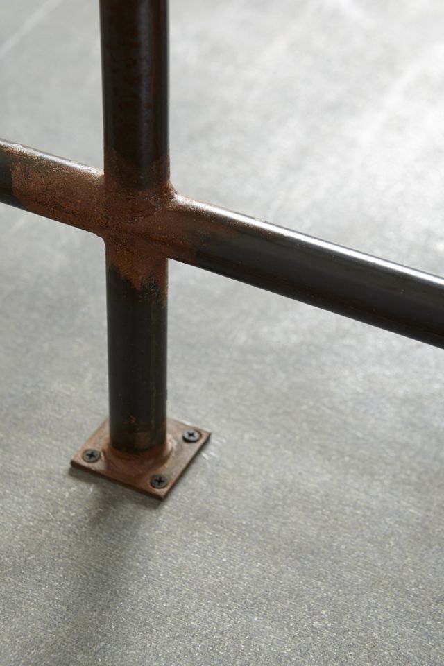 Zinc-Topped Kitchen Island #1