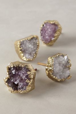 Crowned Quartz Knob