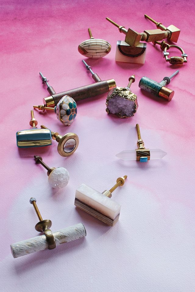 Gilded Amethyst Knob #3