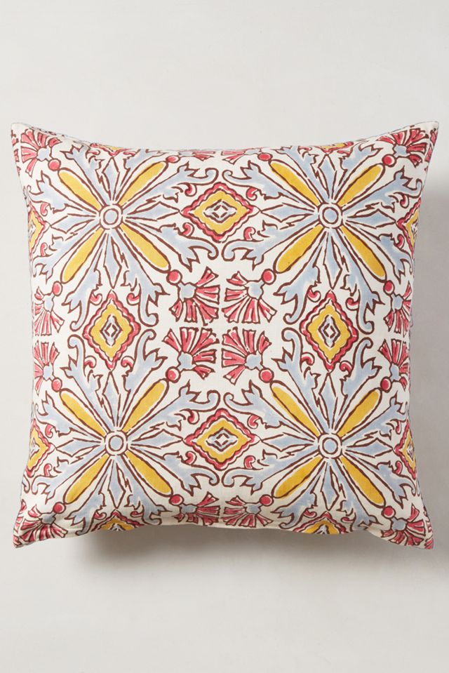 John Robshaw Larkspur Pillow #1