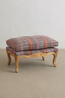 Embroidered Kaili Ottoman