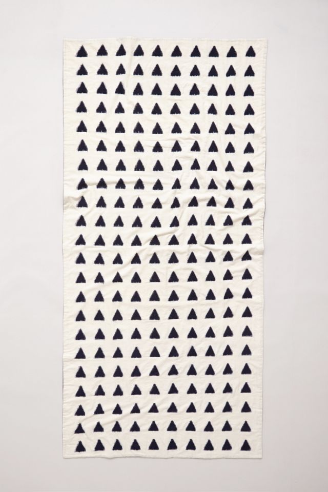 Lost & Found Triangle Motif Coverlet #1