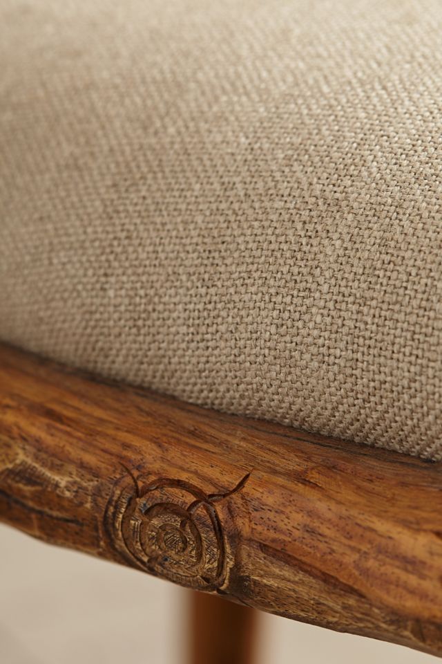 Armless Cane Back Dining Chair #3