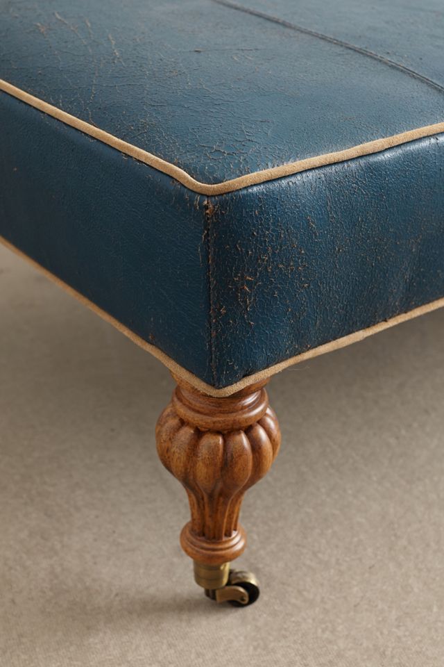 Leather Bench Ottoman #1
