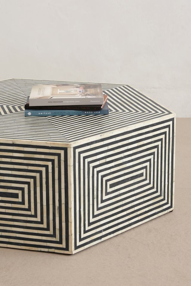 Hexa Inlay Coffee Table #1