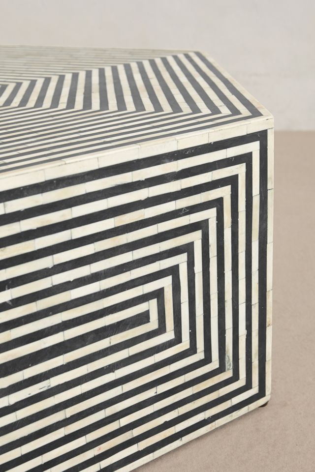 Hexa Inlay Coffee Table #2