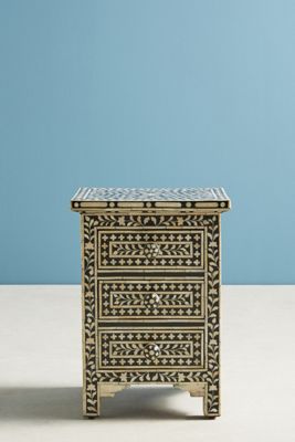 Bone Inlay Nightstand