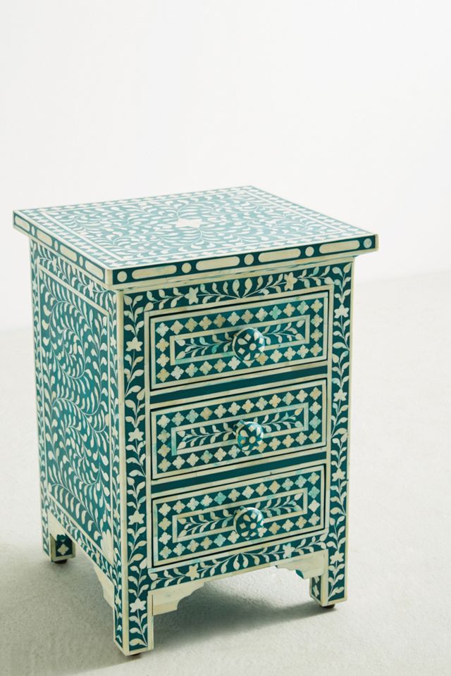 Bone Inlay Nightstand #1