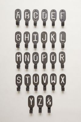 Cast Iron Monogram Hook