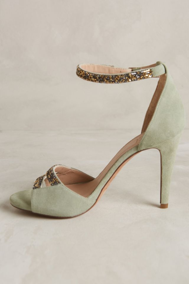Hoss Intropia Jewel-Strap Heels #2