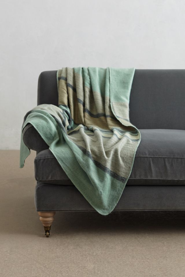 Minted Stripe Throw #3
