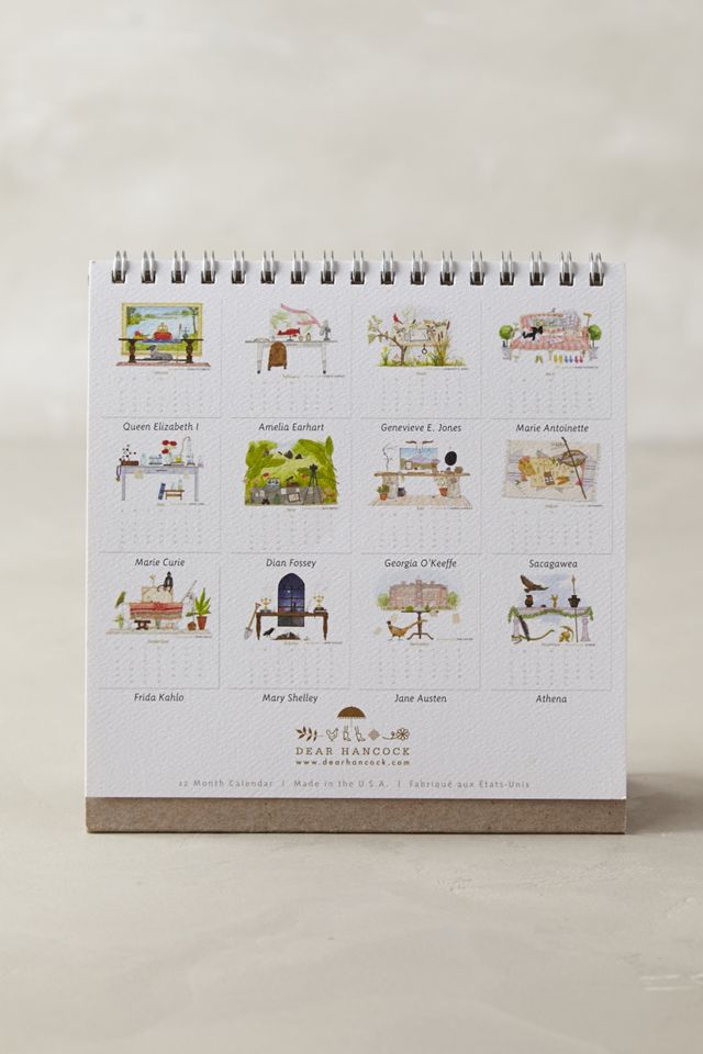 Imagined Desks 2015 Calendar #1