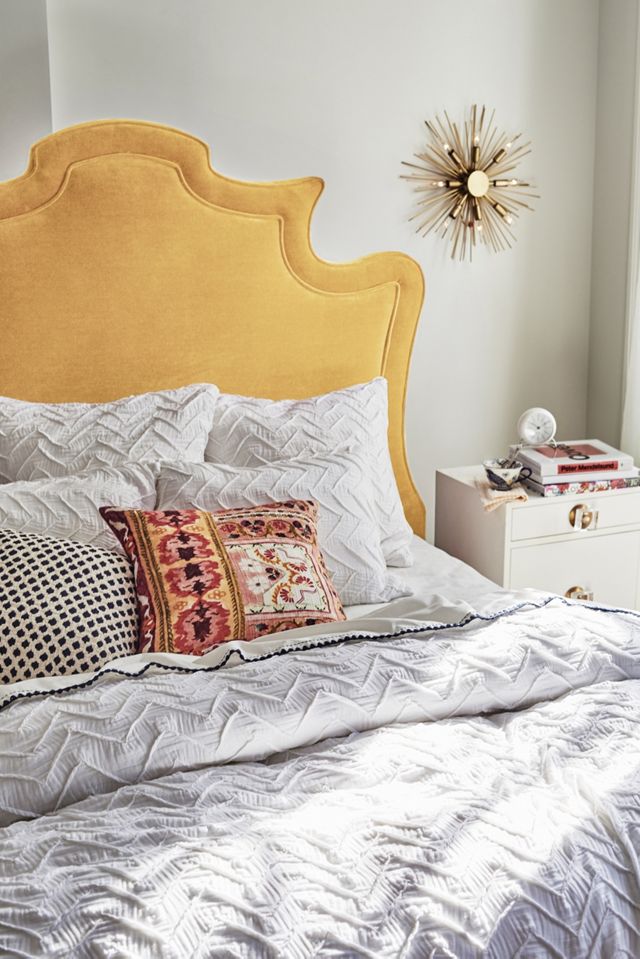 Textured Chevron Duvet Cover #5