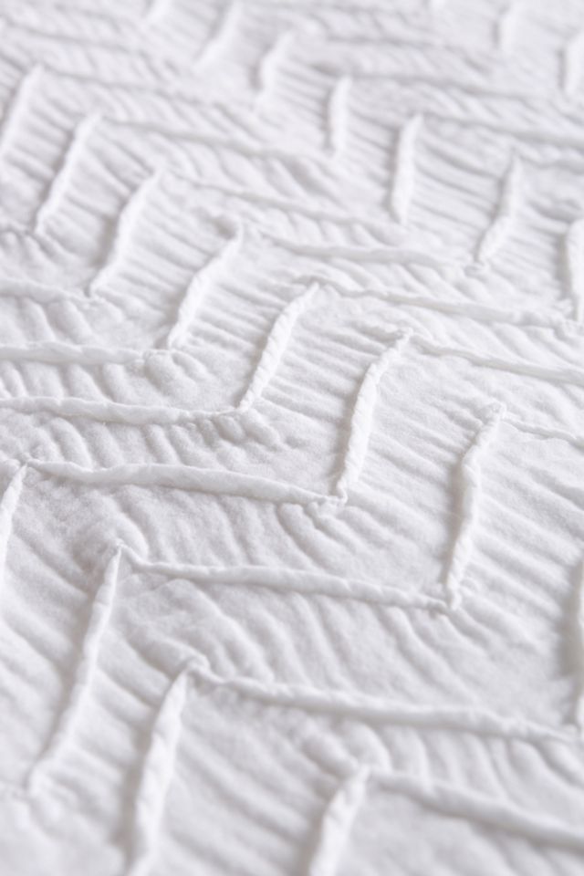 Textured Chevron Duvet Cover #2