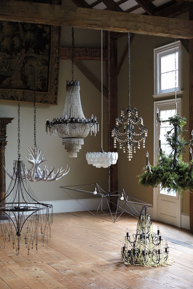 Skeleton Key Chandelier  #2