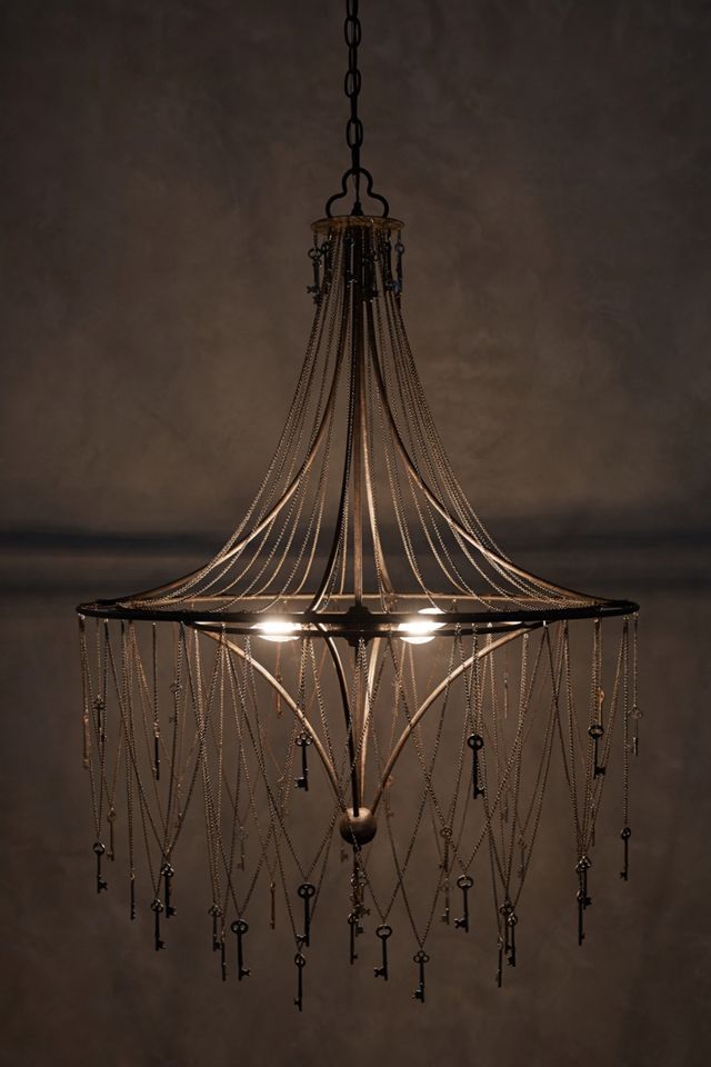 Skeleton Key Chandelier  #4