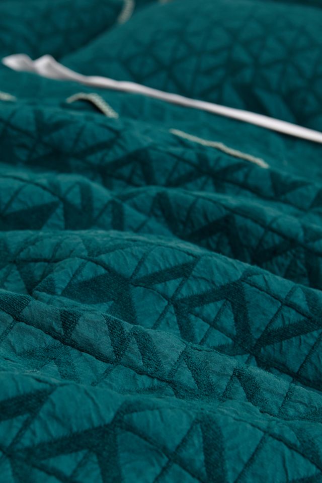 Geo Chenille Coverlet #2