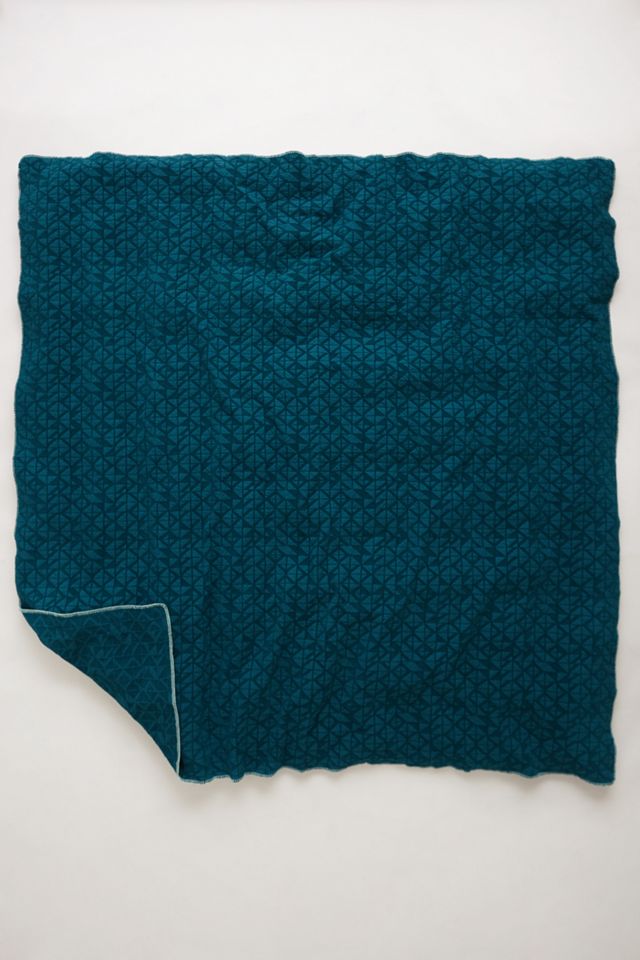 Geo Chenille Coverlet #3