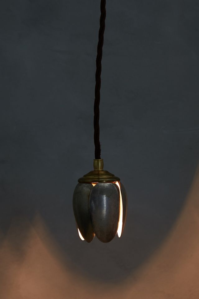Vintage Spoons Pendant Lamp #2