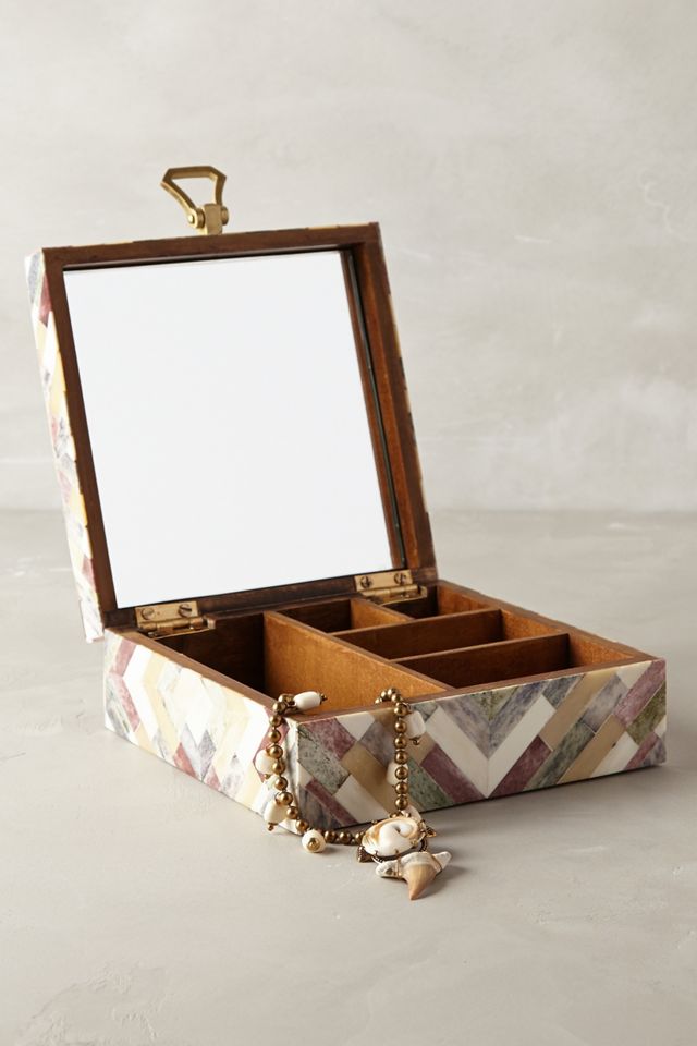 Bone Inlay Jewelry Box