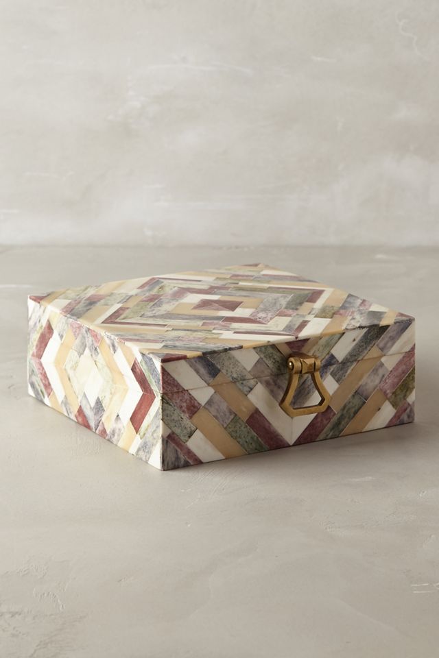 Bone Inlay Jewelry Box #2
